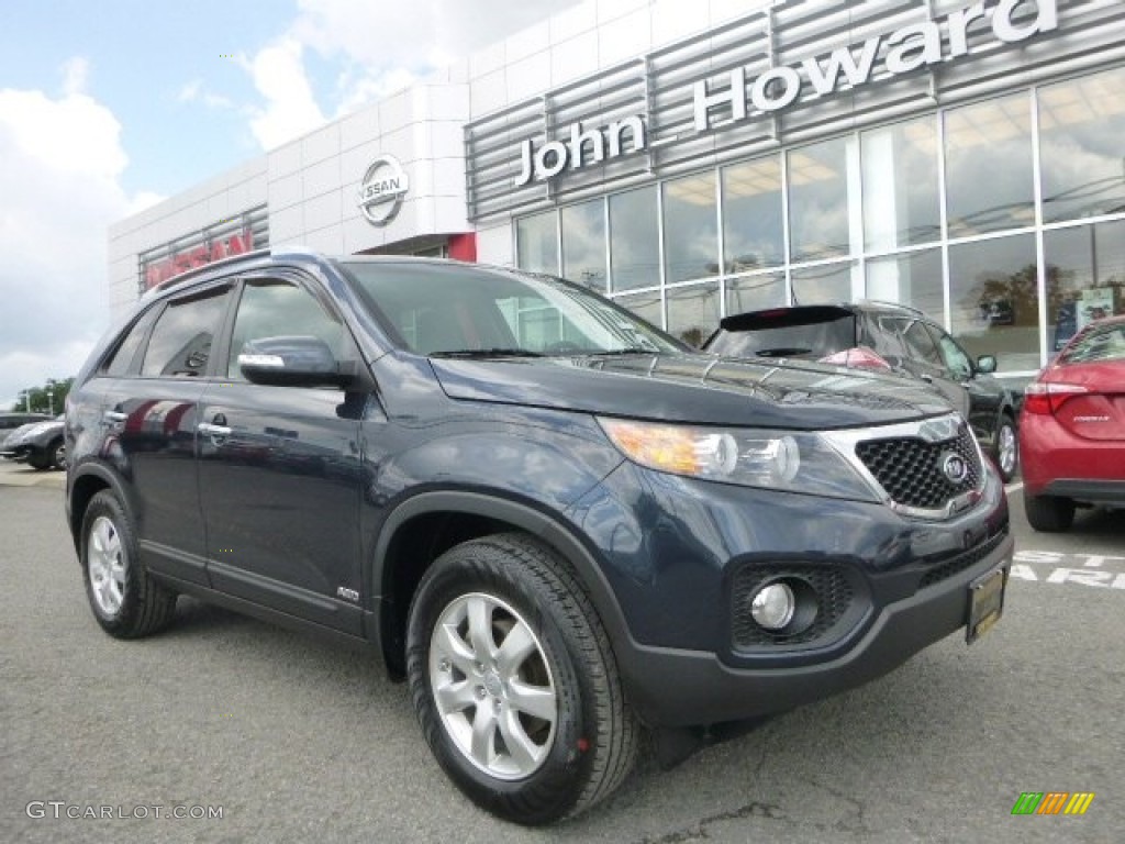 2013 Sorento LX AWD - Baltic Blue / Gray photo #1
