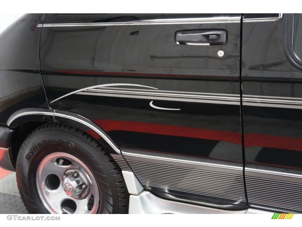 2003 Ram Van 1500 Passenger Conversion - Black / Dark Slate Gray photo #79
