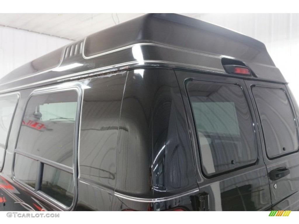 2003 Ram Van 1500 Passenger Conversion - Black / Dark Slate Gray photo #87