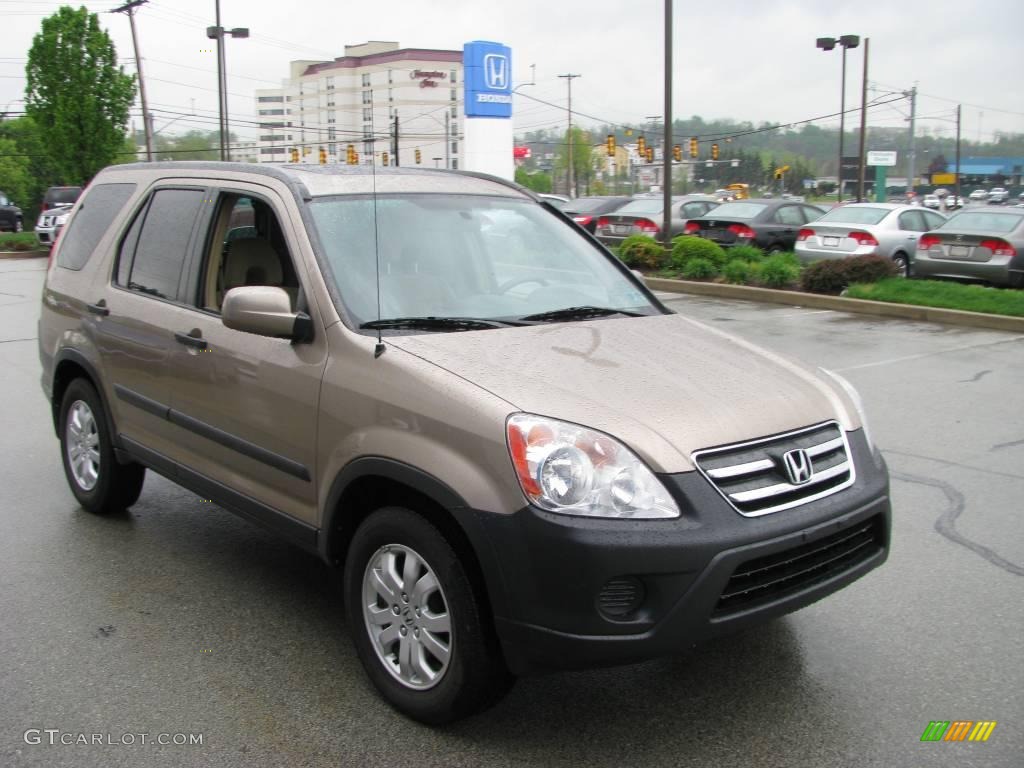 2005 CR-V EX 4WD - Sahara Sand Metallic / Ivory photo #6