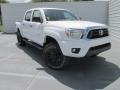 2015 Super White Toyota Tacoma TSS PreRunner Double Cab  photo #2