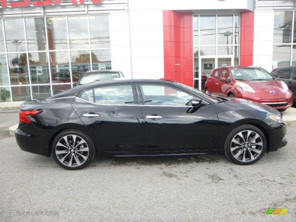 Super Black 2016 Nissan Maxima SR Exterior Photo #105766166