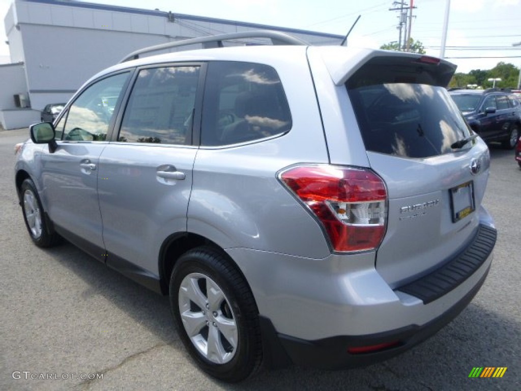 2015 Forester 2.5i Limited - Ice Silver Metallic / Gray photo #6