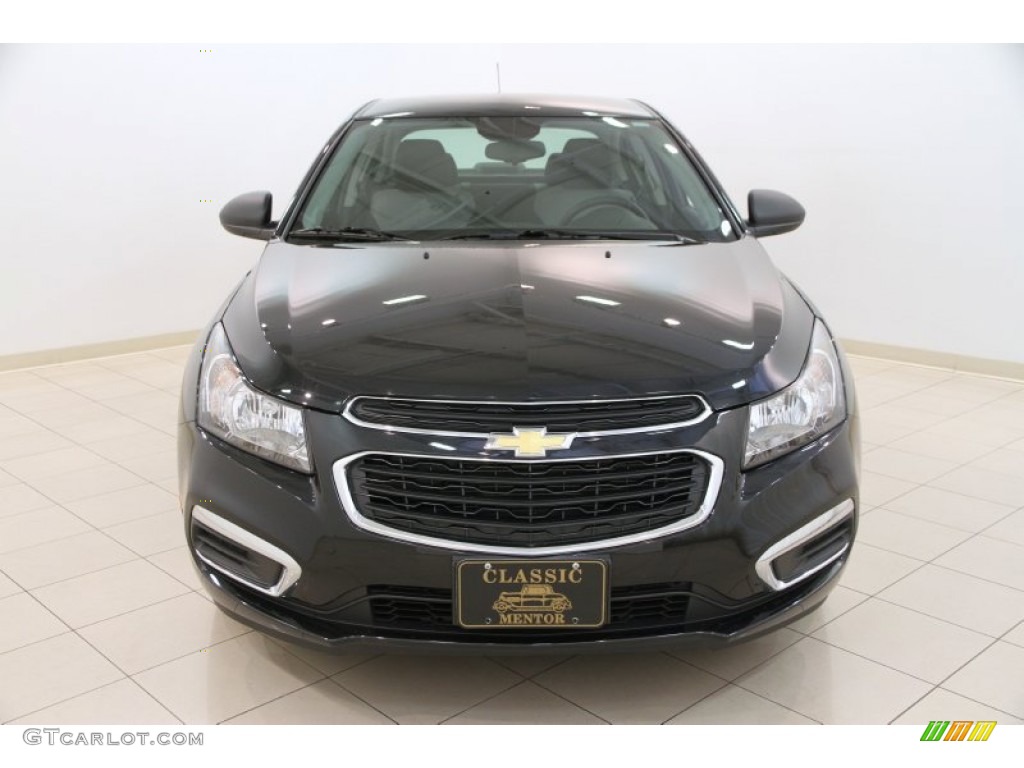 2015 Cruze LS - Black Granite Metallic / Jet Black/Medium Titanium photo #2