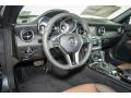 2015 Mercedes-Benz SLK Two-tone Brown/Black Interior Dashboard Photo