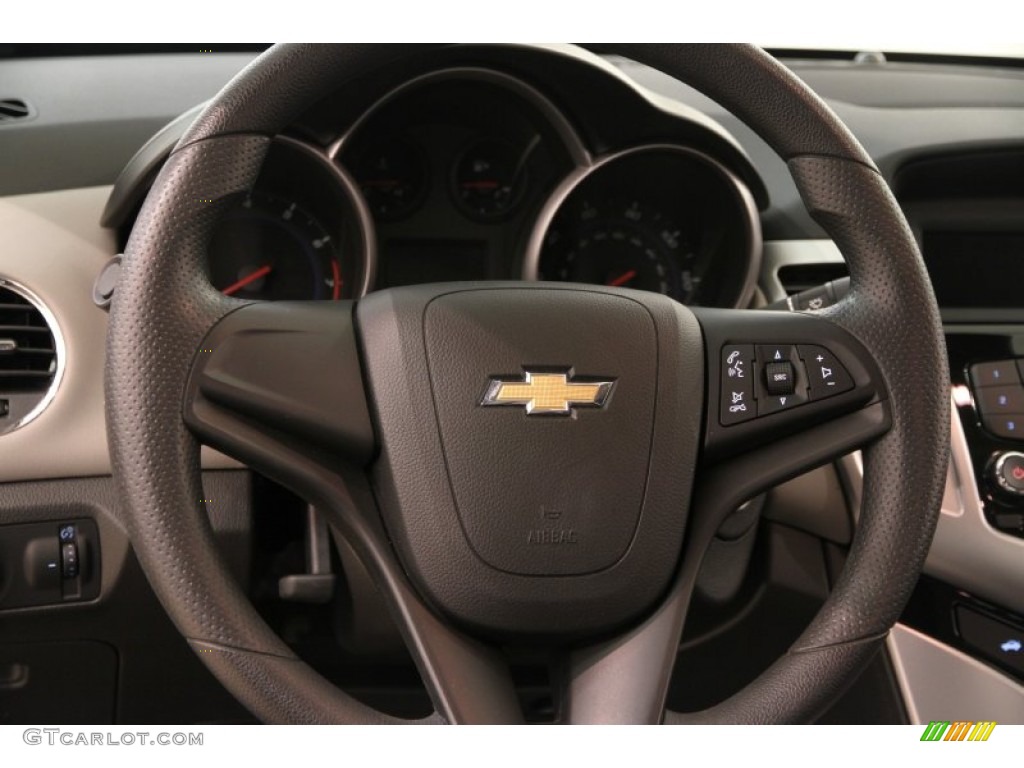 2015 Cruze LS - Black Granite Metallic / Jet Black/Medium Titanium photo #6