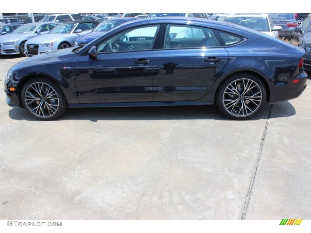 Moonlight Blue Metallic 2016 Audi A7 3.0 TFSI Premium Plus quattro Exterior Photo #105772538