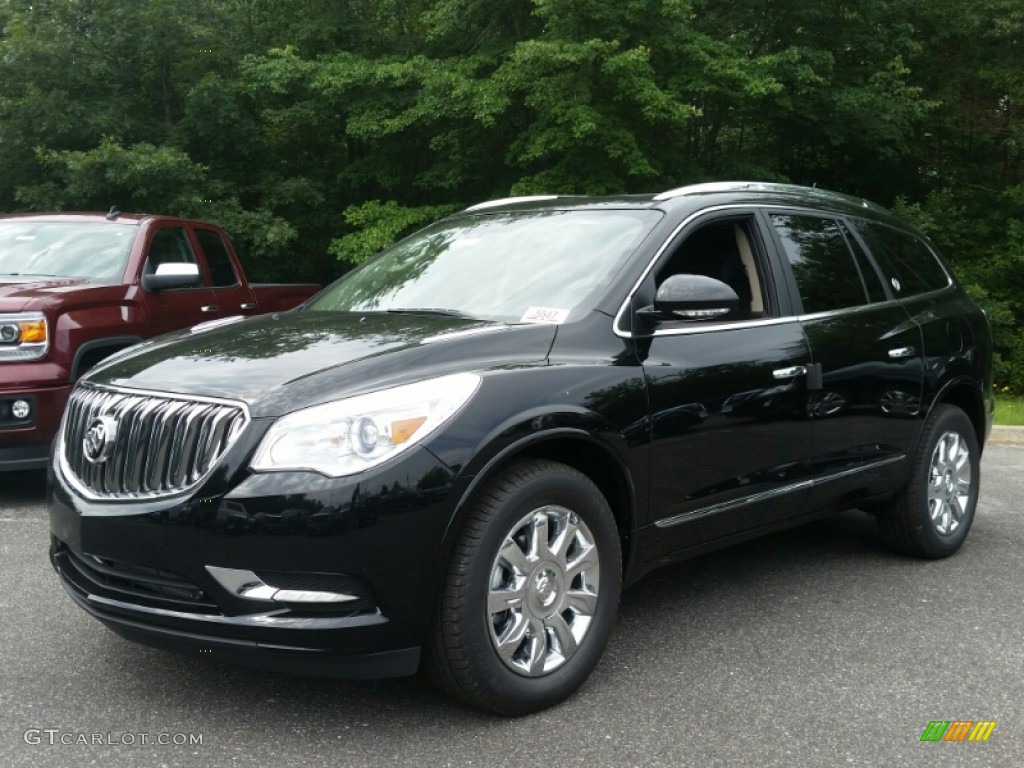 Ebony Twilight Metallic 2016 Buick Enclave Leather AWD Exterior Photo #105773264