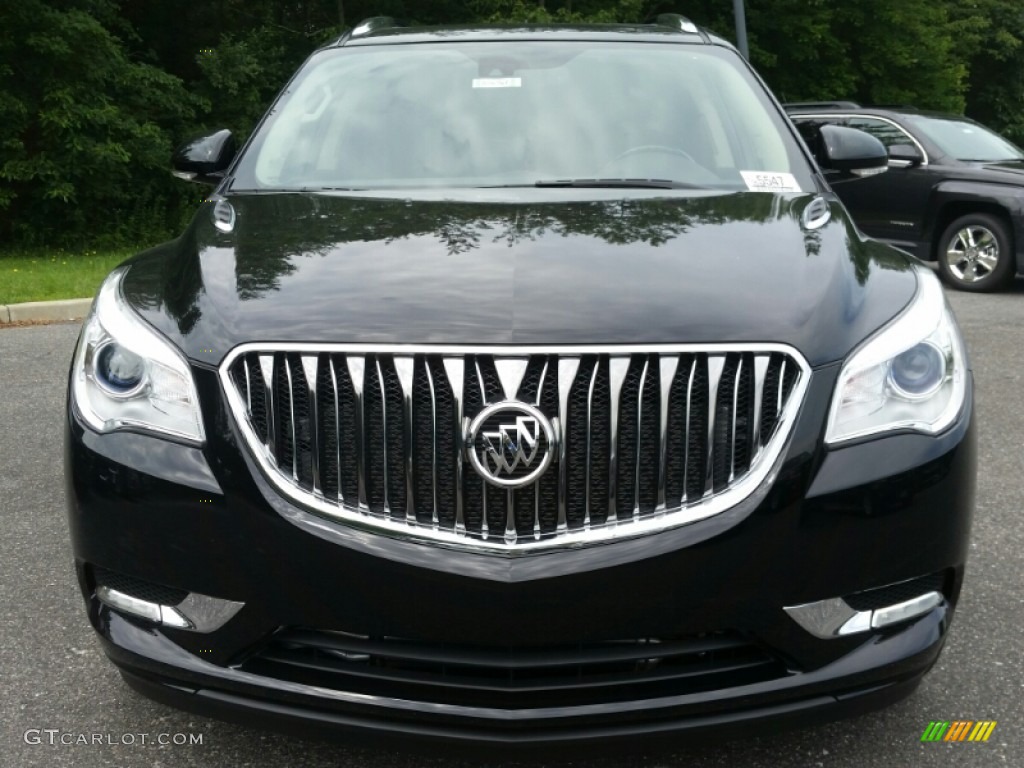 Ebony Twilight Metallic 2016 Buick Enclave Leather AWD Exterior Photo #105773291