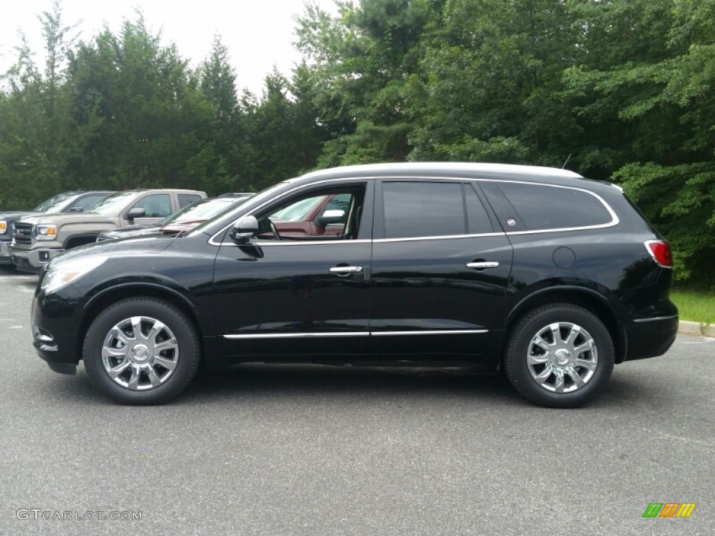 Ebony Twilight Metallic 2016 Buick Enclave Leather AWD Exterior Photo #105773315