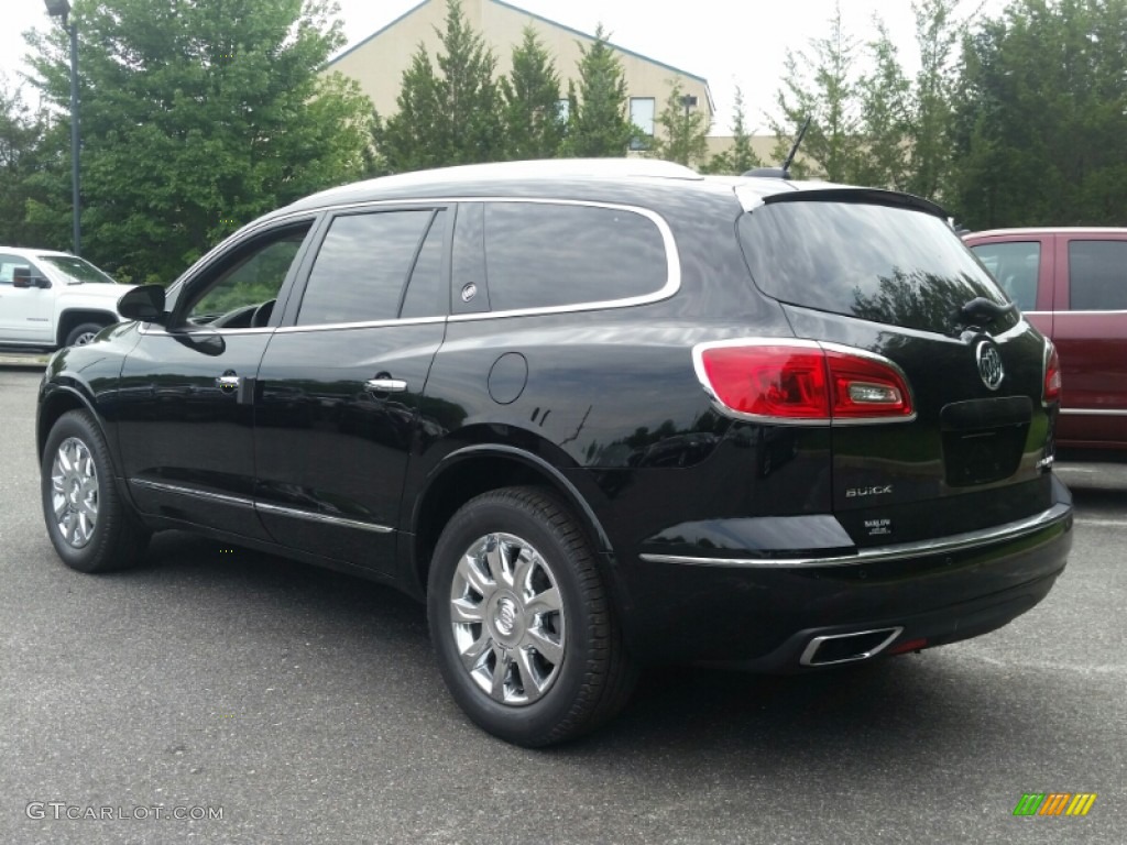 Ebony Twilight Metallic 2016 Buick Enclave Leather AWD Exterior Photo #105773346