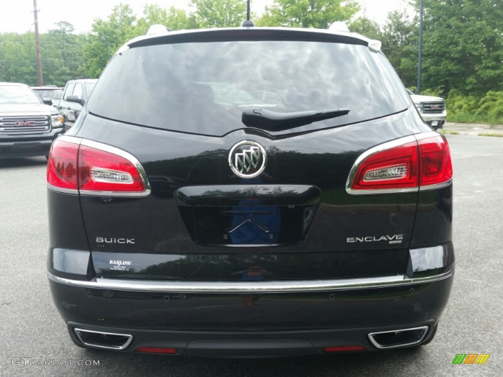 Ebony Twilight Metallic 2016 Buick Enclave Leather AWD Exterior Photo #105773372