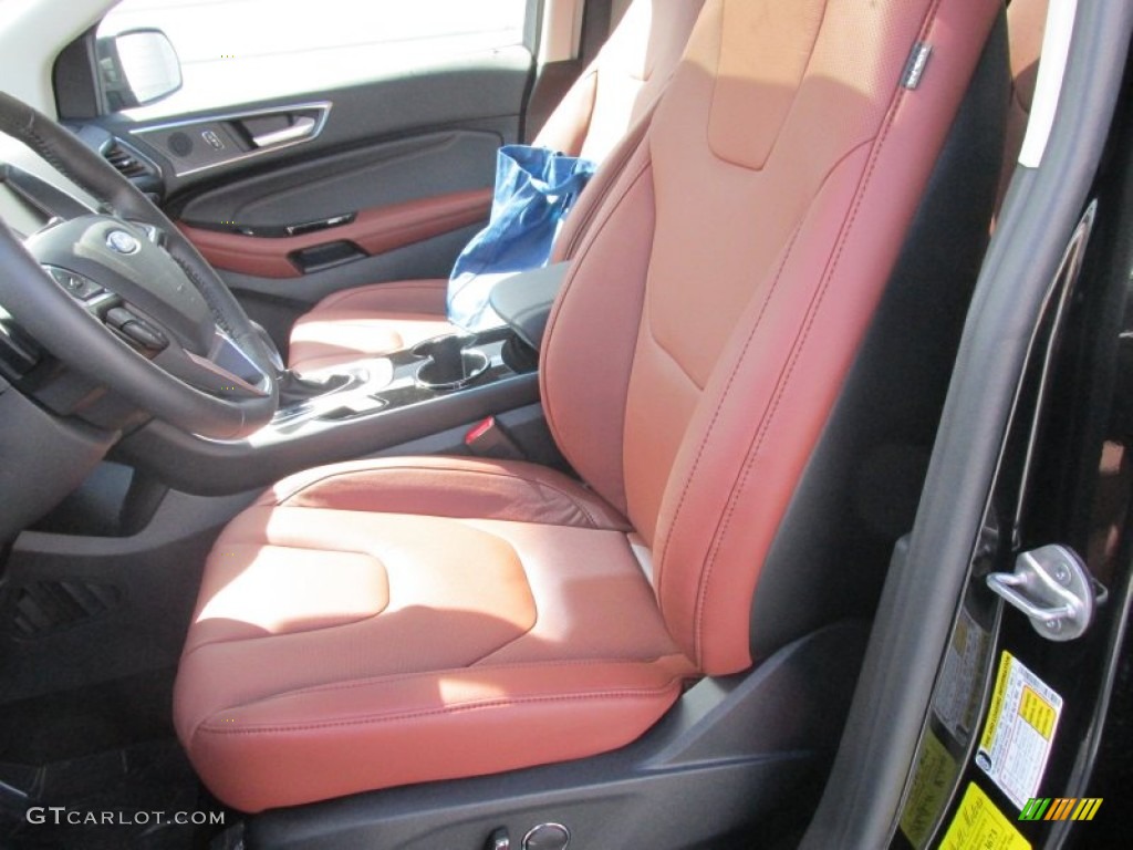 2015 Ford Edge Titanium Front Seat Photo #105773666