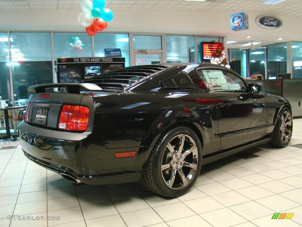 2009 Mustang Saleen H302 Dark Horse Coupe - Black / Dark Charcoal photo #3