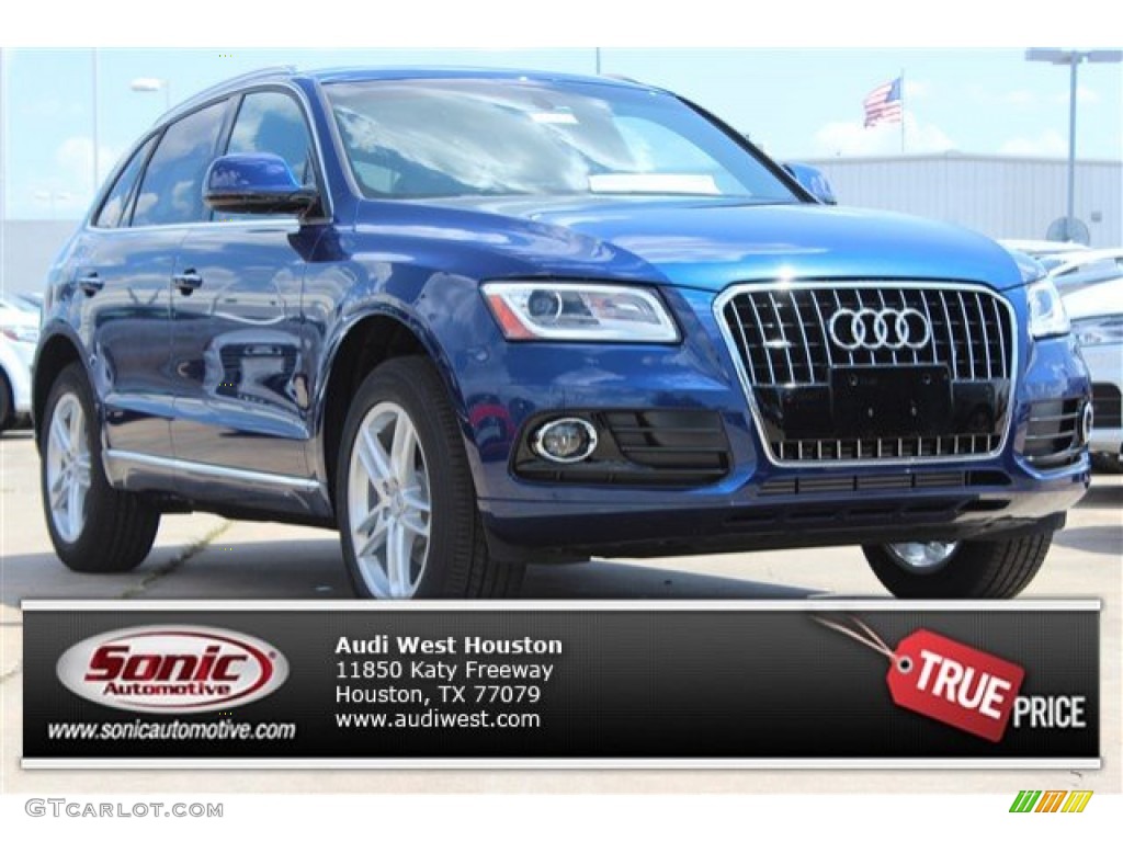 2016 Q5 2.0 TFSI Premium Plus quattro - Scuba Blue Metallic / Chestnut Brown photo #1