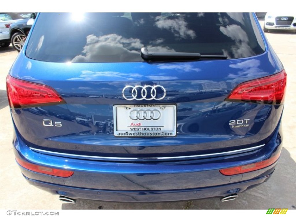 2016 Q5 2.0 TFSI Premium Plus quattro - Scuba Blue Metallic / Chestnut Brown photo #7