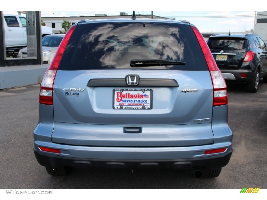 2011 CR-V SE 4WD - Glacier Blue Metallic / Gray photo #5