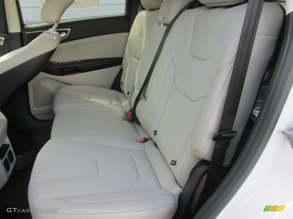 2015 Ford Edge Titanium Rear Seat Photo #105774422