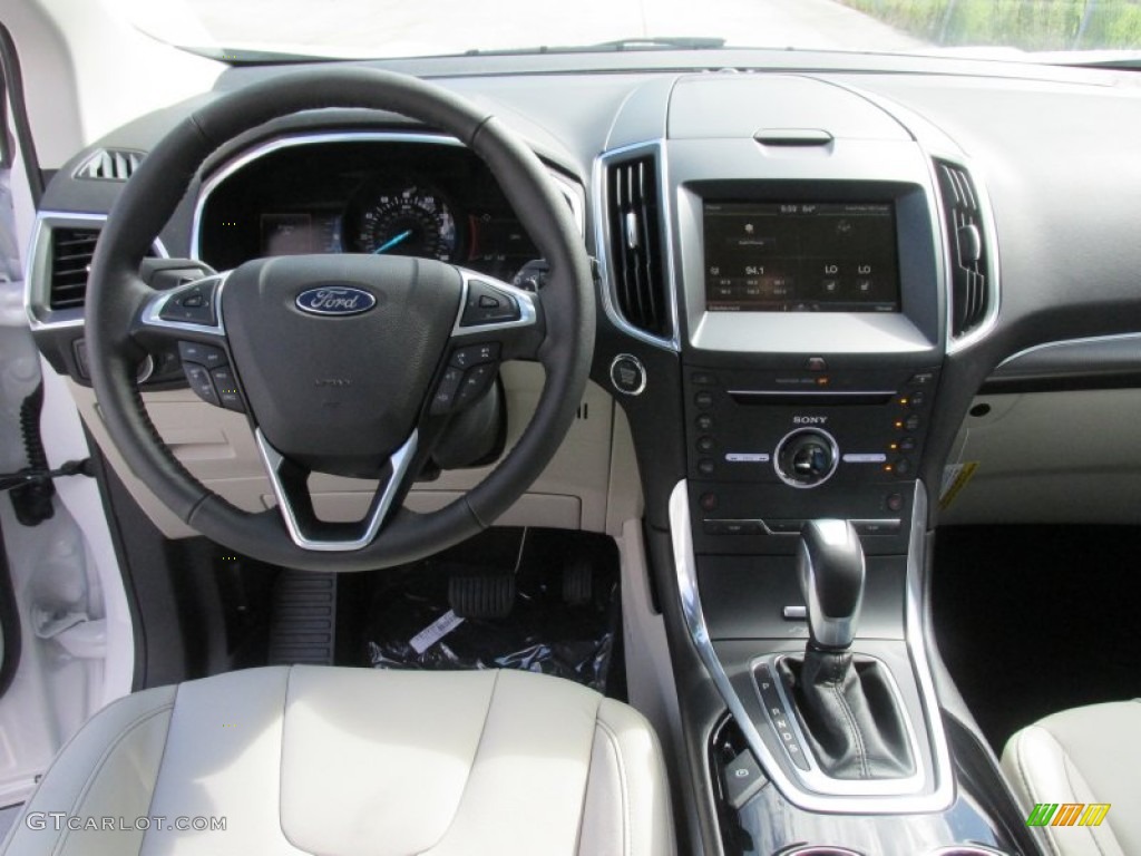 2015 Ford Edge Titanium Ceramic Dashboard Photo #105774512