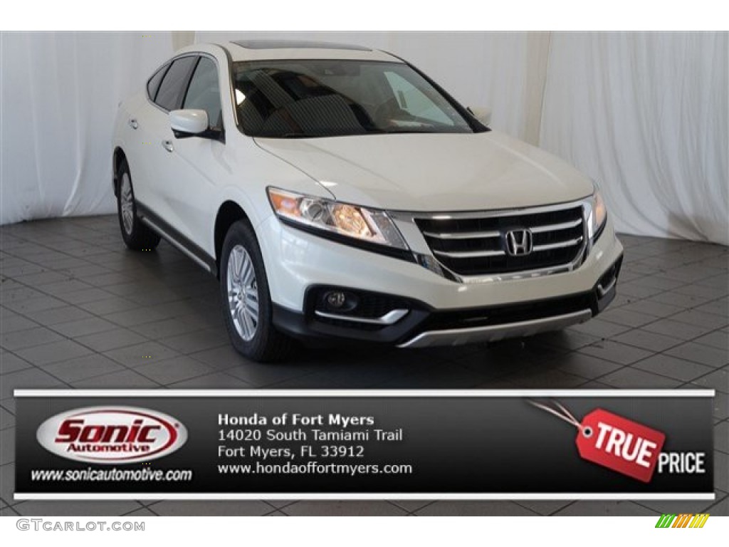 White Diamond Pearl Honda Crosstour