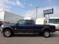 Blue Jeans Metallic - F350 Super Duty Lariat Crew Cab 4x4 Photo No. 2