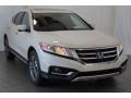 2015 White Diamond Pearl Honda Crosstour EX-L V6  photo #2