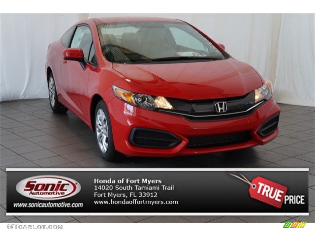 Crimson Pearl Honda Civic