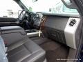 Blue Jeans Metallic - F350 Super Duty Lariat Crew Cab 4x4 Photo No. 33