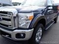 Blue Jeans Metallic - F350 Super Duty Lariat Crew Cab 4x4 Photo No. 36