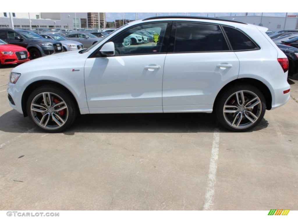 Glacier White Metallic 2016 Audi SQ5 Premium Plus 3.0 TFSI quattro Exterior Photo #105775850
