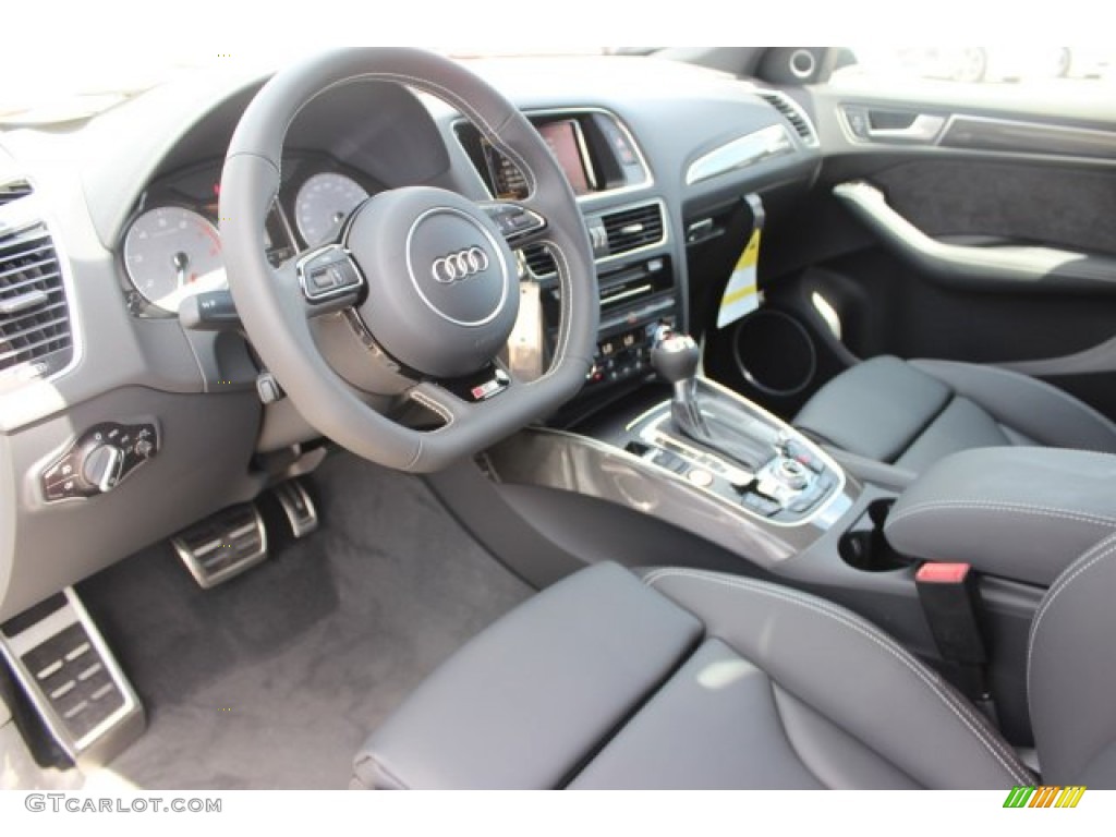 Black Interior 2016 Audi SQ5 Premium Plus 3.0 TFSI quattro Photo #105776081