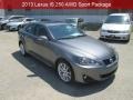 Nebula Gray Pearl 2013 Lexus IS 250 AWD