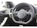 2016 Audi SQ5 Black Interior Steering Wheel Photo