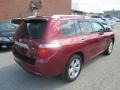 2009 Salsa Red Pearl Toyota Highlander Limited 4WD  photo #3