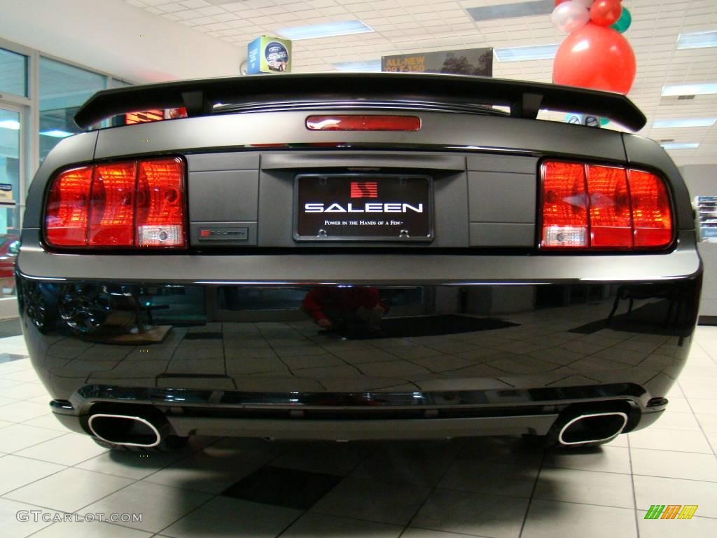2009 Mustang Saleen H302 Dark Horse Coupe - Black / Dark Charcoal photo #34