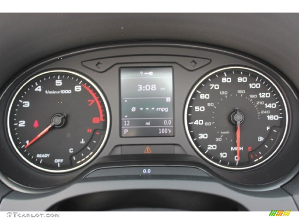 2016 Audi A3 2.0 Premium Plus quattro Cabriolet Gauges Photo #105777866