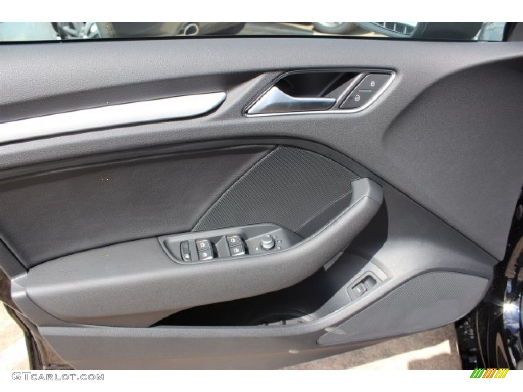 2016 Audi A3 1.8 Premium Black Door Panel Photo #105778016