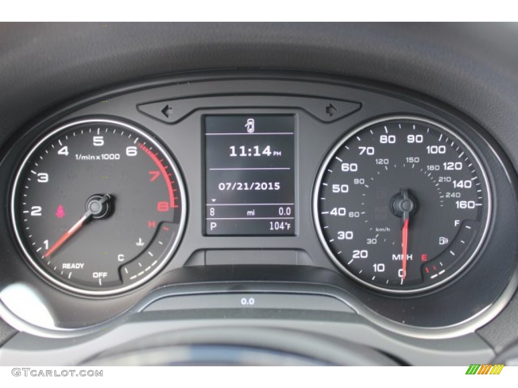 2016 Audi A3 1.8 Premium Gauges Photo #105778292