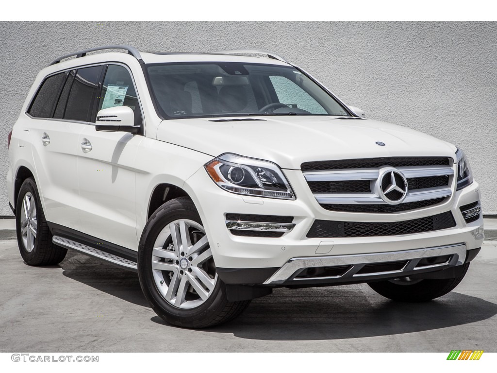 Polar White 2015 Mercedes-Benz GL 450 4Matic Exterior Photo #105780900