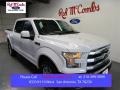 2015 Oxford White Ford F150 Lariat SuperCrew 4x4  photo #1