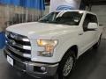 2015 Oxford White Ford F150 Lariat SuperCrew 4x4  photo #3