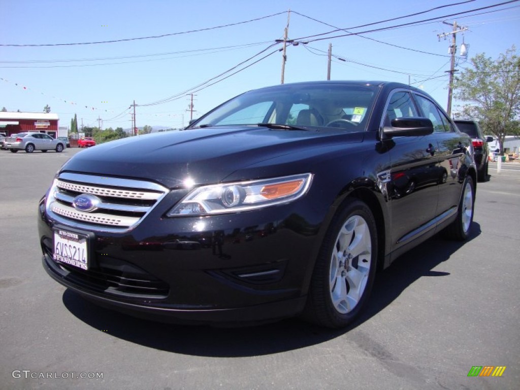 2012 Taurus SEL - Ebony Black / Light Stone photo #3