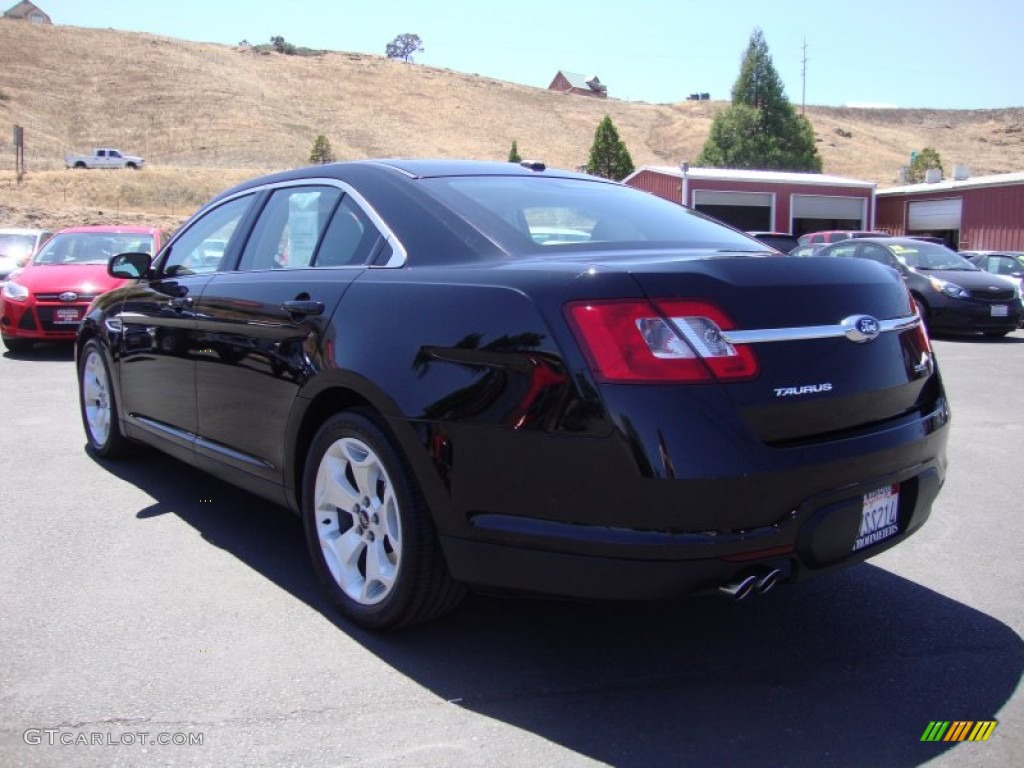 2012 Taurus SEL - Ebony Black / Light Stone photo #5