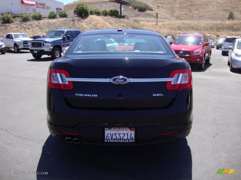 2012 Taurus SEL - Ebony Black / Light Stone photo #6