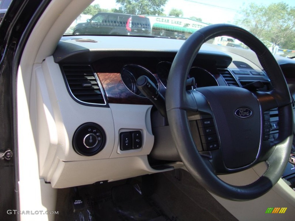 2012 Taurus SEL - Ebony Black / Light Stone photo #11