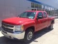Victory Red 2012 Chevrolet Silverado 1500 LS Extended Cab 4x4