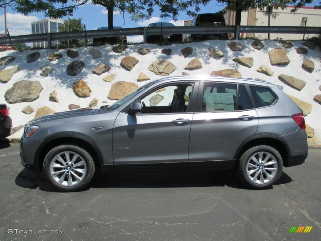 Space Grey Metallic 2016 BMW X3 xDrive28i Exterior Photo #105782382