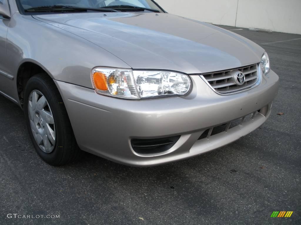 2001 Corolla LE - Sandrift Beige Metallic / Pebble Beige photo #14