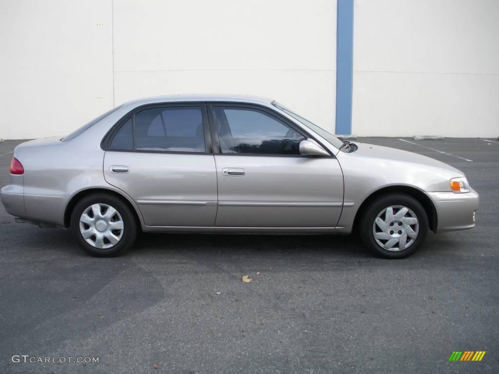 2001 Corolla LE - Sandrift Beige Metallic / Pebble Beige photo #15