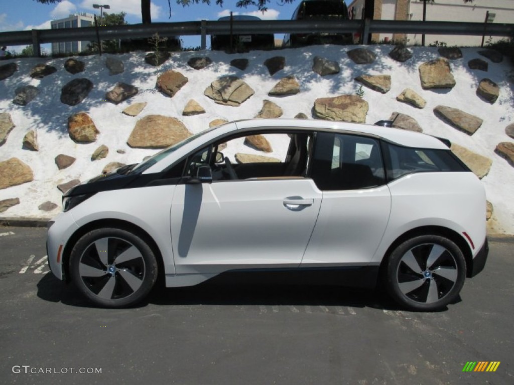 Capparis White 2015 BMW i3 with Range Extender Exterior Photo #105783099